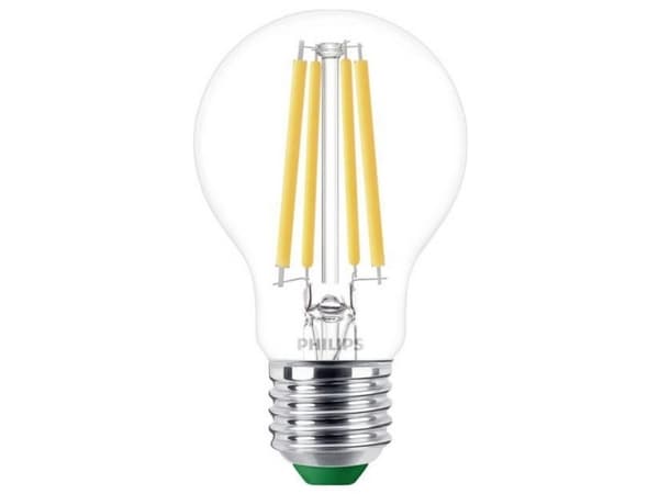 Signify 18845700 Glödlampa EEK A (A - G) E27 Glödlampsform 4 W Varmvit (Ø x L) 60 mm x 104 mm 1 st