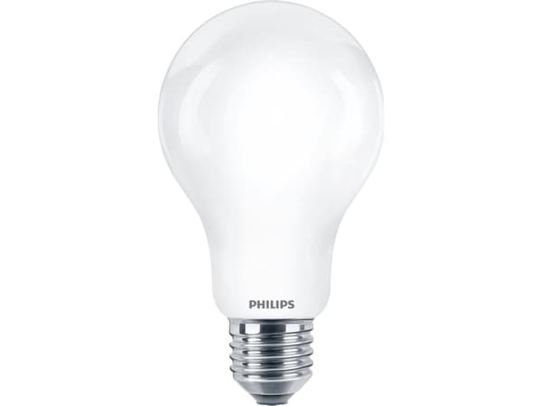 Signify 34663500 Glødepære EEK D (A - G) E27 Pæreform 17,5 W Nøytral hvit (Ø x L) 70 mm x 121 mm 1 stk.