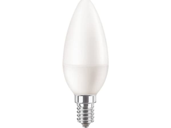 Signify 31296800 Glödlampa EEK E (A - G) E14 7 W Varmvit (Ø x L) 38 mm x 114 mm 1 st