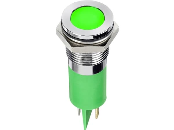 LED-merkkivalo (arvo.1317401) APEM Q14F1CXXG24E 24 V/DC 20 mA Vihreä
