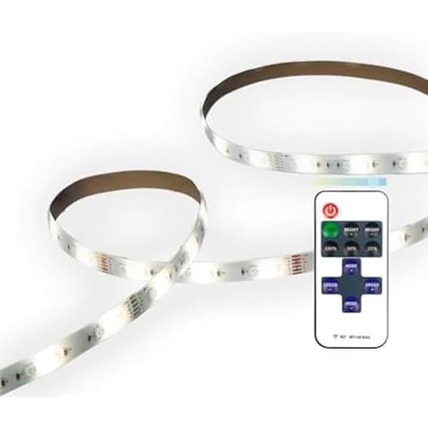 LED-list - KSIX SMART YOUR TECH - 5 m - 2400 lm - Vit CCT - Fjärrkontroll Grå