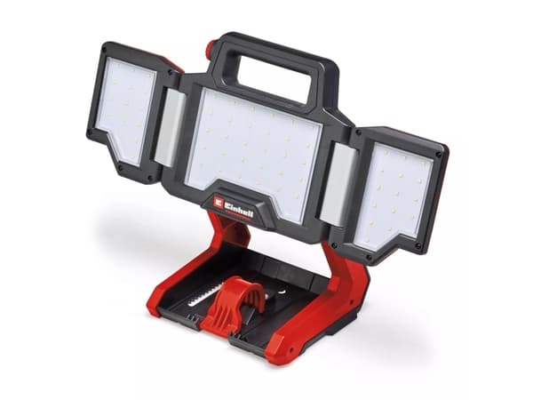 Einhell TP-CL 18/3000 Li, LED, 60 polttimo(a), 1,74 kg, musta, punainen, vapaasti seisova työvalo - SOLO musta, Punainen