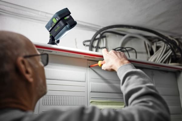 Festool SYSLITE KAL C, LED, 24 ampuller, IP54, 4000 mAh, Marineblå, Hengende arbeidslys