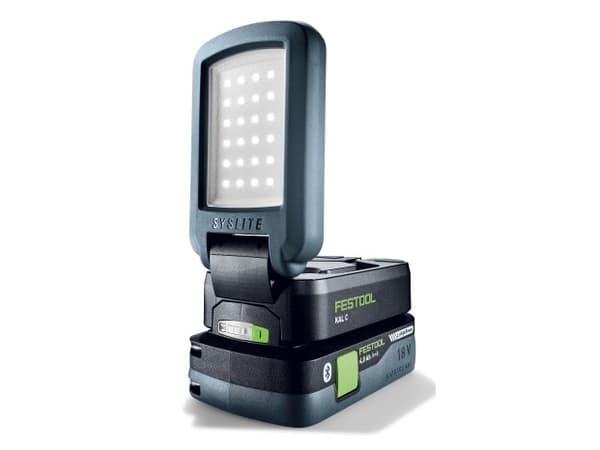Festool SYSLITE KAL C, LED, 24 ampuller, IP54, 4000 mAh, Marineblå, Hengende arbeidslys