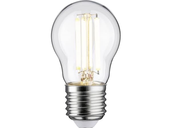 Paulmann 29211 LED (RGB)-lampa EEK A (A - G) E27 Droppform 2,5 W Varmvit (Ø x H) 45 mm x 80 mm 1 st