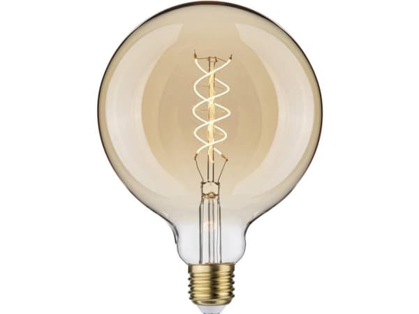 Paulmann 29248 LED (RGB) lampa E27 Globeform 4,2 W Bärnstensfärgad (Ø x H) 125 mm x 168 mm 1 st
