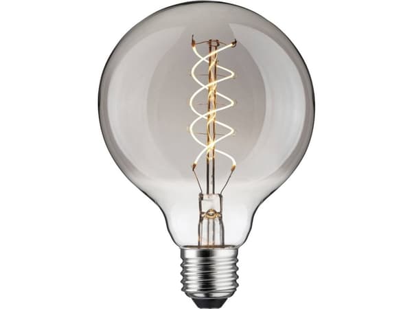 Paulmann 29247 LED (RGB) lampa E27 Globeform 4,2 W Bärnstensfärgad (Ø x H) 95 mm x 135 mm 1 st
