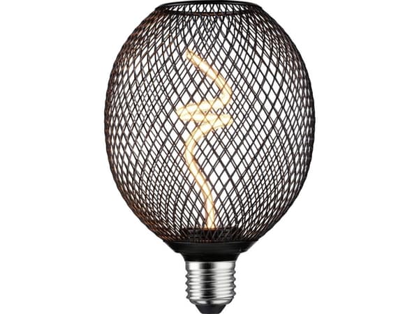 Paulmann 29261 LED (RGB) lampa E27 Globeform 4 W Bärnstensfärgad (Ø x H) 110 mm x 160 mm 1 del