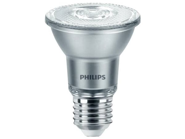 Signify 44308200 Glödlampa EEK F (A - G) E27 Reflektor 6 W Neutralvit (Ø x L) 65 mm x 85 mm 1 st