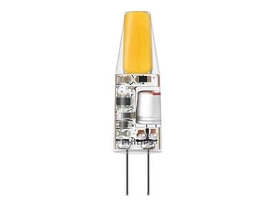 Philips - LED-glödlampa - form: kapsyl - klar finish - G4 - 1.7 W (motsvarande 20 W) - klass F - varmt vitt ljus - 2700 K (paket om 2)