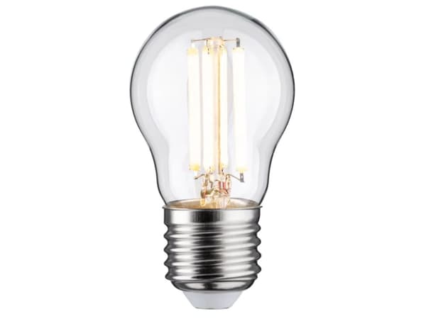 Paulmann 29212 LED (RGB)-lampa EEK A (A - G) E27 Droppform 4 W Varmvit (Ø x H) 45 mm x 80 mm 1 st