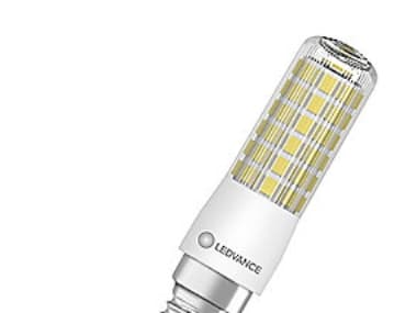 LEDVANCE T SLIM kirkas 806lm - 7W/827 (60W) 320gr. E14 himmennettävissä