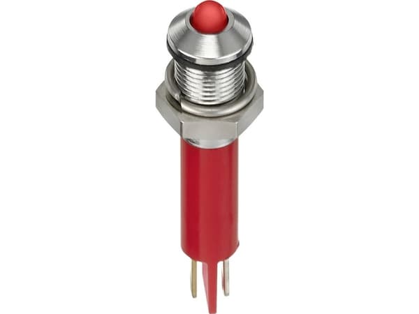 APEM Q6P1CXXR24E LED-merkkivalo Punainen 40 mcd