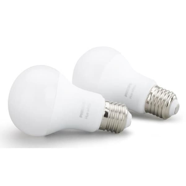 PHILIPS HUE Pack med 2 anslutna lampor Vit E27