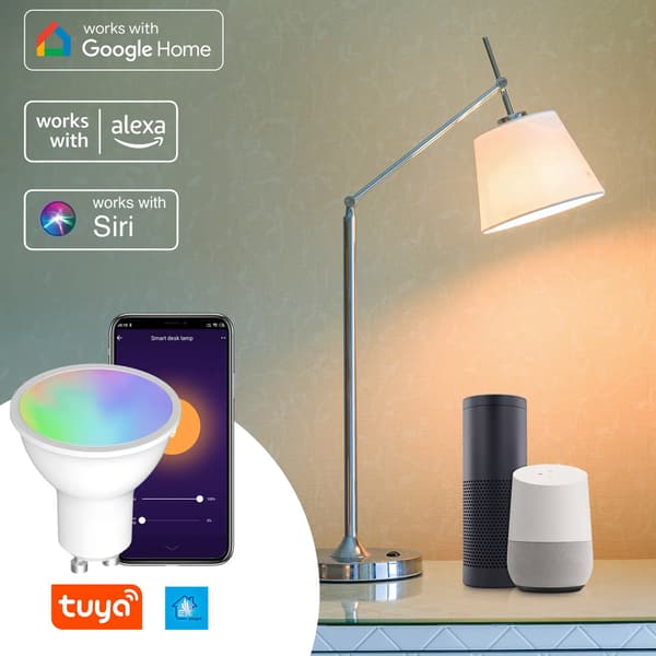 Extralink Smart Life LED-lampe GU10 G10 - RGB - WiFi - 2700-6500K - 5W