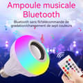 Miniatyrbild 4 av 4: TD® Smart bluetooth LED-lampa ansluten fjärrkontroll lampa färg varmvitt ljus belysning vardagsrum sovrum