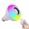 Miniatyrbild 1 av 4: TD® Smart bluetooth LED-lampa ansluten fjärrkontroll lampa färg varmvitt ljus belysning vardagsrum sovrum