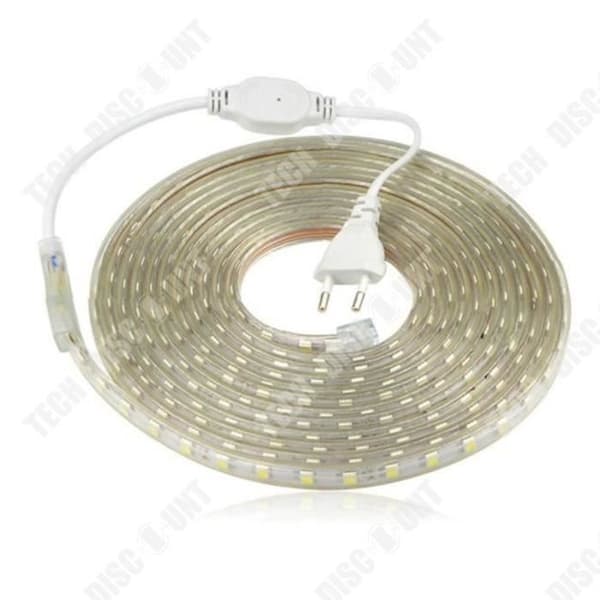 LED-remsa - TEKNISK RABATT - SMD 5050 - 220V - 5m - Vattentät - Kallvit