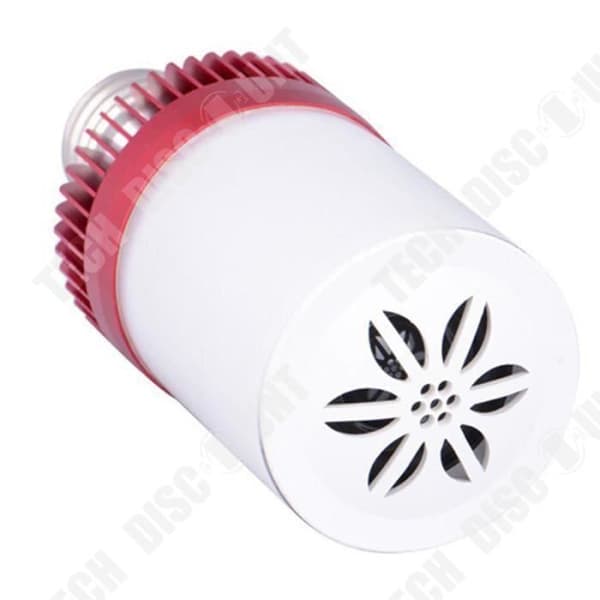 TD® glödlampa med högtalare Bluetooth-högtalare LED Music E27 110V 220V 6W LED för smartphone - iPad musiklampa Röd