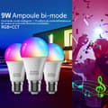 Miniatyrbild 4 av 4: TD® LED-lampa RGBW Bluetooth Smart Lampa med fjärrkontroll - Musiklampa - Flerfärgad Bluetooth-kontroll