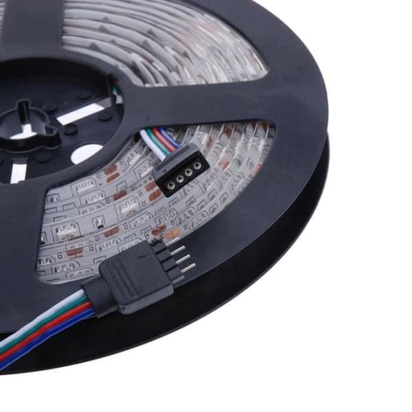 10M 5050 SMD RGB LED 2X5M 600LEDs strip 44-nyckel IR-fjärrkontroll