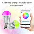 Miniatyrbild 2 av 4: TD® E27 Bluetooth-lampa för att skruva in RGB-färg APP-kontroll