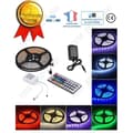 Miniatyrbild 1 av 4: TD® Led Strip Färgglada lampor Vattentät Elcykel Hjul Knappkontroll +44 Strömförsörjning 5A Trädgårdsdekoration Fest Upplyst