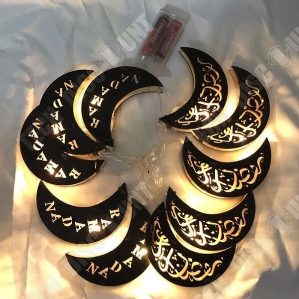 TD® Ramadan Iftar Holiday String Lights LED String Lights Batteri Multi-style Mönster Dekoration Present