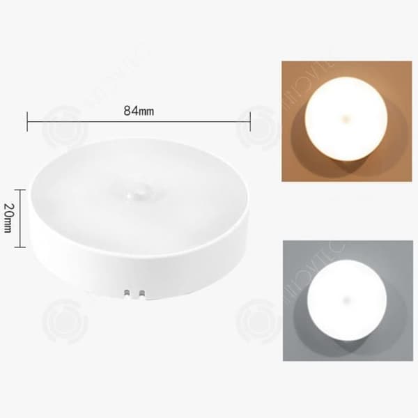 INN® Intelligent Wireless Automatic Human Body Induction Light, Household Voice Control Charging Night Light