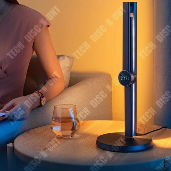 TD® Smart AI hopfällbar bordslampa Dimning Sitt- och belysning Skrivbord Lärande Läslampa Hu Kroppsinduktion