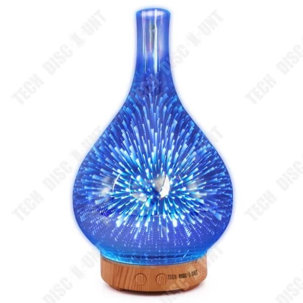 TD® Colorful LED Light Gradient Color Aromatherapy Luftfuktare Colorful Light Aromatherapy Machine