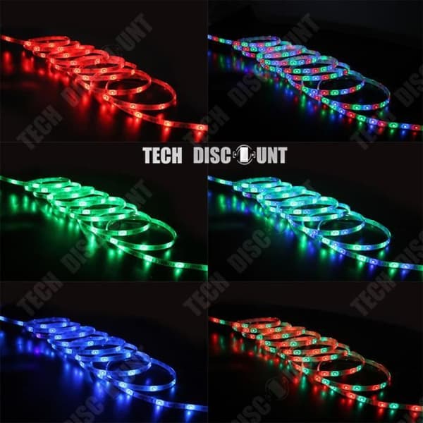 TD® Light Strip Inredning kontorsdekoration modern atmosfär och Gaming enkel installation belysningsläge