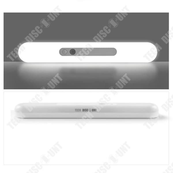 TD® Väggmonterade ljuslister 30cm 2200mah Magnetisk klistermärke Justerbart ljus och mörker Induktionsljuslist