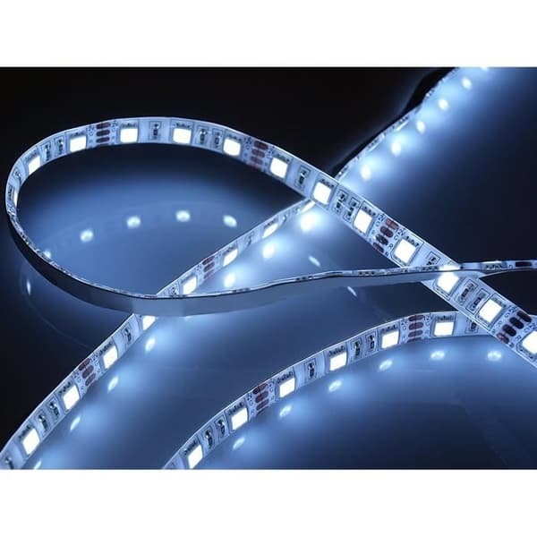 5M Strip 300 LED SMD Strip Light Vattentätt Flexibelt ljus 12V, 3258 vit Hemfestdekoration