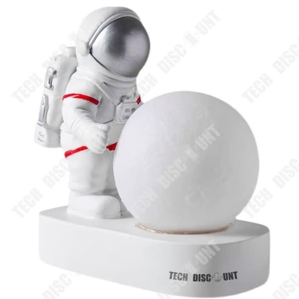 TD® Astronaut Nattljus Kreativ Design Sovrumsdekoration Batteri Fjärrkontroll Sänglampa Två lampor Gåvor