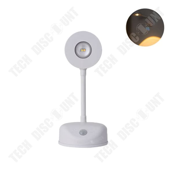 TD® Vägglampa för inomhus laddningsbar fjärrkontroll utan kablage intelligent LED-sensor för människokroppen