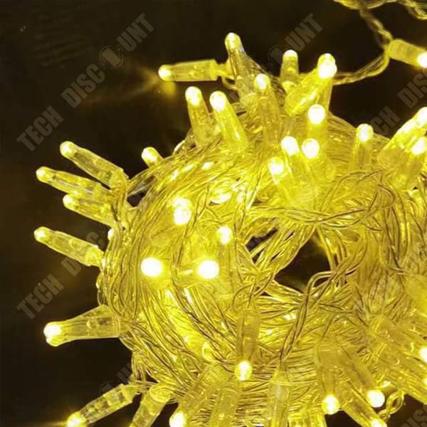 TD® LED-lampor gypsophila stjärnslinga dekorativa lampor utomhus semester camping lampor 100 st ljus
