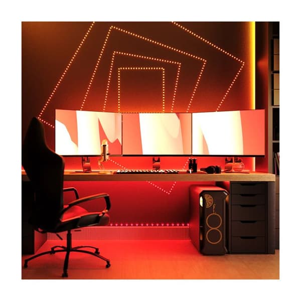 LED-girland - TWINKLY - Prickar - 200 RGB lysdioder - 10 meter - Transparent kabel
