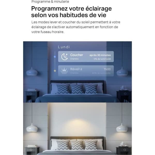 Wifi LED GU10 Toppkopplad L630 - Tapo - Multikolor 2200K-6500K - 3.7W - Kompatibel med Alexa/Google Home