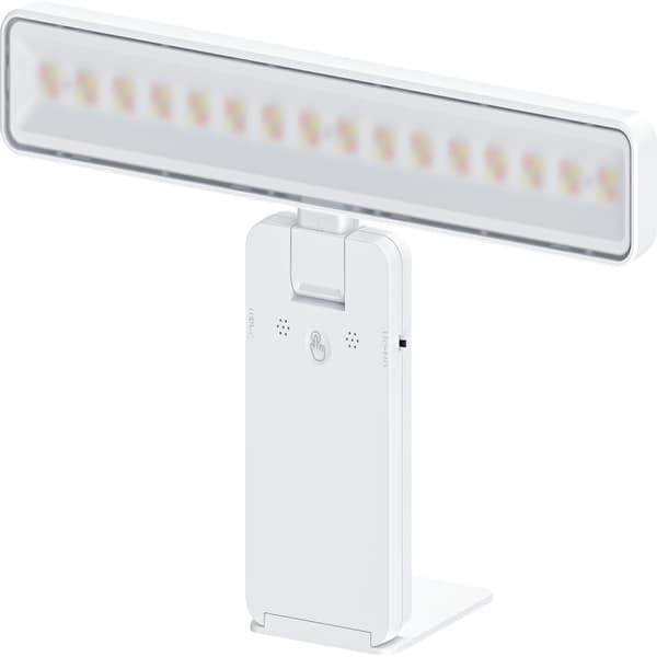 INF Avtagbar Vägglampa T100 CW med Fjärrkontroll Vit