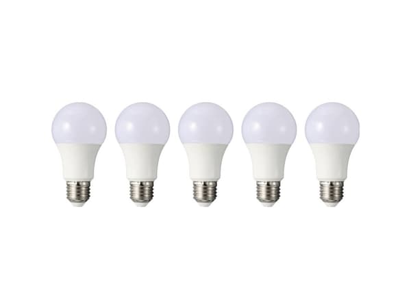 Sygonix SY-6649656 LED (RGB)-lamp EEK F (A - G) E27 14 W = 100 W Varmhvid (Ø x H) 60 mm x 113 mm 5 stk