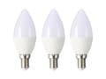 Miniatyrbild 2 av 2: Sygonix SY-6649658 LED (RGB)-lamp EEK F (A - G) E14 4.9 W Varmhvid (Ø x H) 37 mm x 96 mm 3 stk