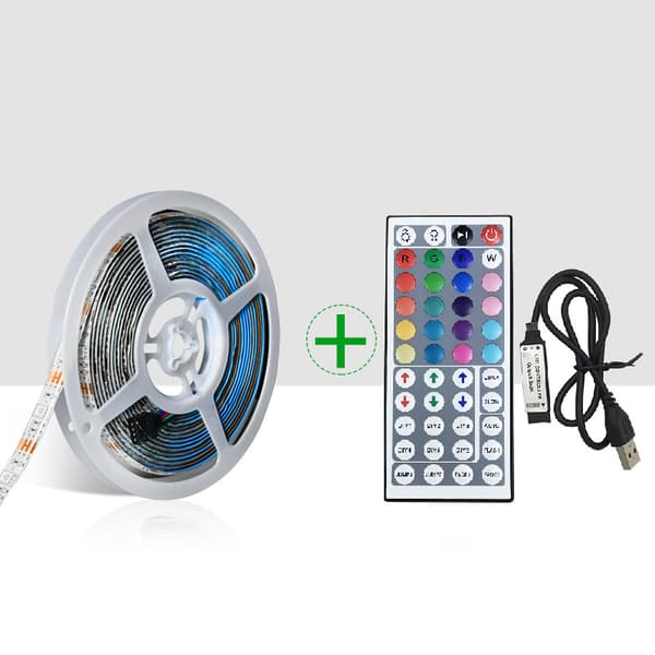 INF 3M RGB LED Strip Light Kit med 44-tasters IR-fjernkontroll