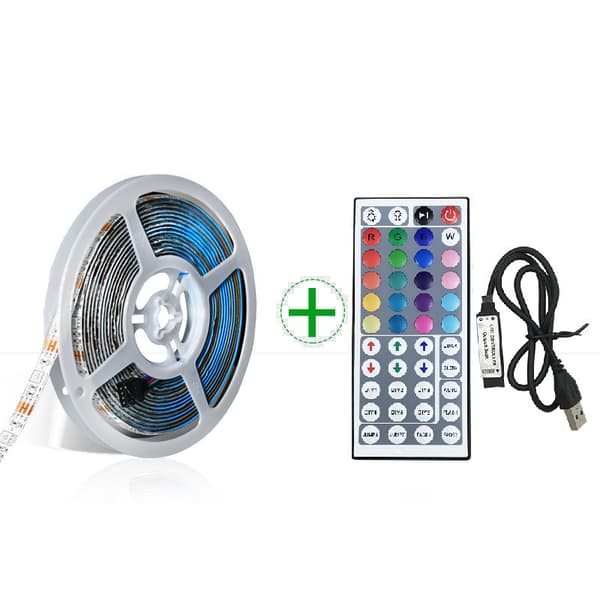INF 3M RGB LED Strip Light Kit med 44-tasters IR-fjernkontroll