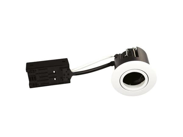 Downlight Luna QI GU10 Ø88 vit