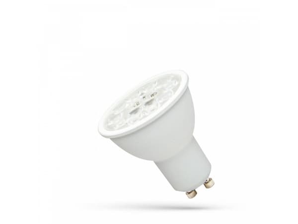 LED GU10 230V 6W CCT 38ST Spectrum-linssillä LED GU10 230V 6W CCT 38ST Spectrum-linssillä