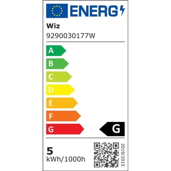 WiZ Flame-ansluten glödlampa Vit variabel E14 25W