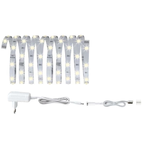 Paulmann 70428 YourLED ECO Stripe Kit de base 3m varmvitt vitt Vit