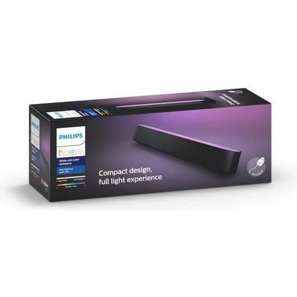 Philips Hue Hue Play Pack x1 ansluten lampa - Svart