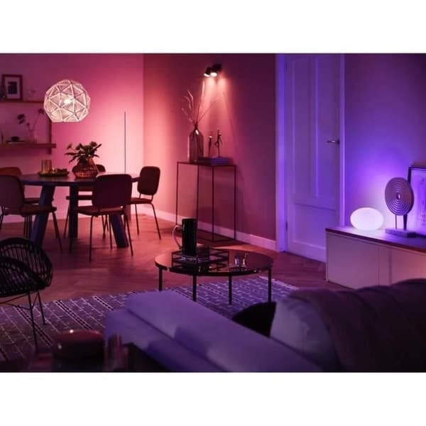Ampuller kopplade Philips Hue paket med 2 ampuller White & Color Ambiance standard E27 75W